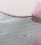 Saco ositos bordados Rosa para cochecito Arrue Prestigio Jr