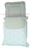 Saco ositos bordados Nuez para cochecito Arrue Prestigio Jr