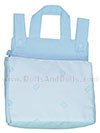 Bolso ositos bordados Celeste para cochecito Arrue Prestigio Jr