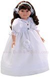 Las Reinas - Lidia communion hair down