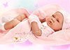 Newborn toquilla girl