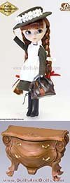 Regeneration Series - Anne Pullip RE814 + C�moda marr�n
