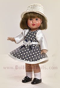 Mini Ba�l MP Vestido rombos marino