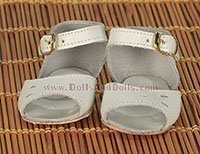 Sandalias piel beig