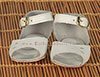 Sandalias piel beig