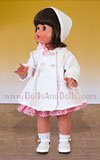 Mariquita P�rez conj. abrigo piqu� blanco