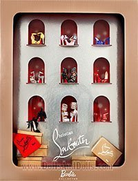 Christian Louboutin Barbie Shoe Collection - T2159