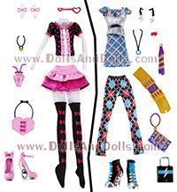 Outfits and accessories Set - Frankie Stein & Draculaura