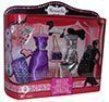Harumika - Cocktail party set mannequin with black puppy