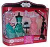 Harumika - Cocktail party set mannequin with pink puppy