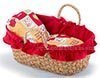 Cesta para transportar mu�eca Chic Roja