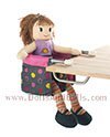 Sillita elevada Chic Lunares