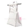 Bolso Charol Blanco para cochecito Bebelux