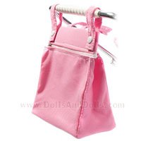 Bolso Rosa FUERTE para cochecito Bebelux