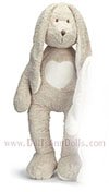 Teddy Cream - Gray Rabbit - 70 cm
