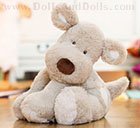 Teddy Cream - Gray Dog - 40 cm