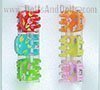 Pinzas colores Set 6 unidades