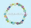 Collar el�stico flores