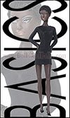 Barbie Basics Black Dress R9927