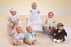 Mini J.B. pantal�n cuadros marr�n