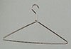 Metallic hanger