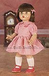 Mariquita P�rez rayas blanca/roja