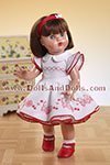 Mariquita P�rez vest. piqu� blanco