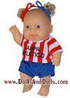 Peque At. Madrid ni�a