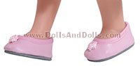 Pink shoes with flower - Las amigas