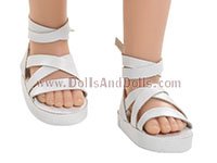 White sandals - Friendly
