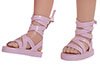 Pink sandals - Friendly